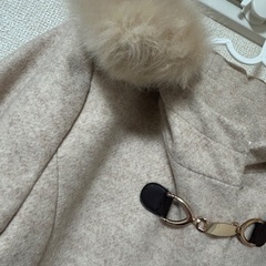 MAJESTIC LEGON ファー付きコートの画像