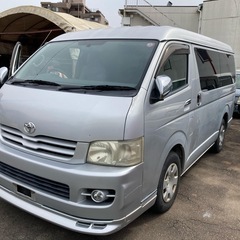 トヨタ　ハイエースワゴンエアロツアラー　車検切れ　ガソリン　早期...