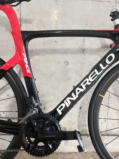【極美品】ピナレロ PINARELLO プリンス PRINCE DISK 2019 515サイズ シマノ 105 Di2 カーボン ロードバイク