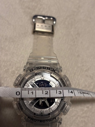 G-SHOCK GA-2100 クリアデジタル腕時計