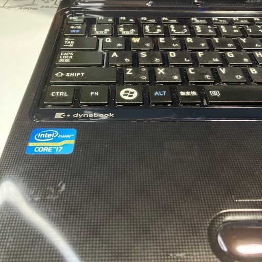 TOSHIBAdayna book Windows11 core i7 SSD美品