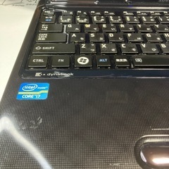 TOSHIBAdayna book Windows11 core i7 SSD美品の画像