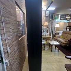 YAMAZEN 山善 大型 オープンラック 本棚 棚板可動式 ダークブラウン 木目模様■幅90.5cm×奥行29cm×高さ184cm■近隣配送無料 買取帝国 朝霞店の画像