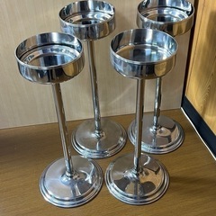 ◼️ステンレス製◼️フラワースタンド◼️植木鉢置き◼️4本セット...