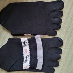 新品未使用　5本指靴下の画像