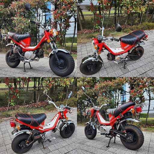 YAMAHA chappy チャッピー/チャピィ「クラッチ付」キック1発