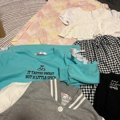 女の子服　子供服　120 130 140 春先〜夏服　8枚セットの画像
