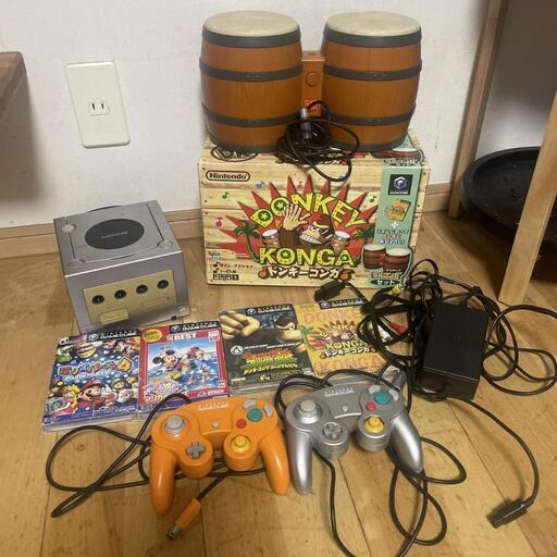 ゲームキューブ　ドンキーコンガ付き