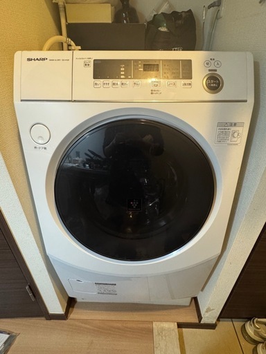 SHARP ドラム式洗濯機 10.0kg 乾燥6.0k 2021年