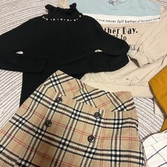 女の子服　子供服　140 冬服6枚セットの画像
