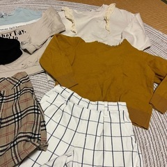 女の子服　子供服　140 冬服6枚セットの画像