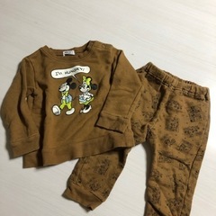 最終お値下げ😊 子供服★BREEZE ミッキー柄セットアップ