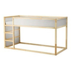IKEA KURA(キューラ)   ベッド　マットレスつきの画像