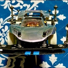 タミヤ ミニ四駆 MSシャーシ 前提灯仕様 フレキ加工無しの画像