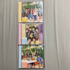 【なにわ男子 トートバッグ&CD3枚セット】の画像