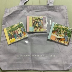 【なにわ男子 トートバッグ&CD3枚セット】