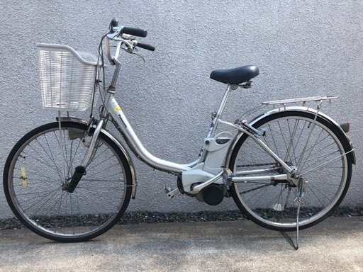 パナソニックVIVI電動アシスト自転車シティタイプ シルバー