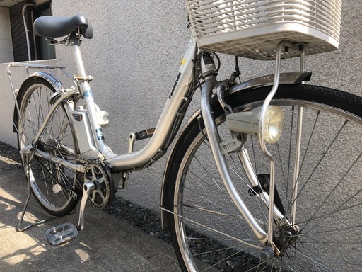 パナソニックVIVI電動アシスト自転車シティタイプ シルバー