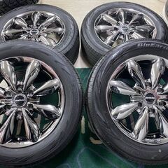NV350キャラバン専用サイズ！プレミアムホイール 25b BMCカラー 17インチ 6.5J +48 PCD139.7-6H YH ブルーアースRV03 215/60R17付！