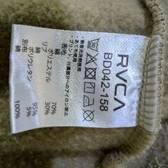 RVCA 2023秋冬モデル　フーディーパーカーの画像