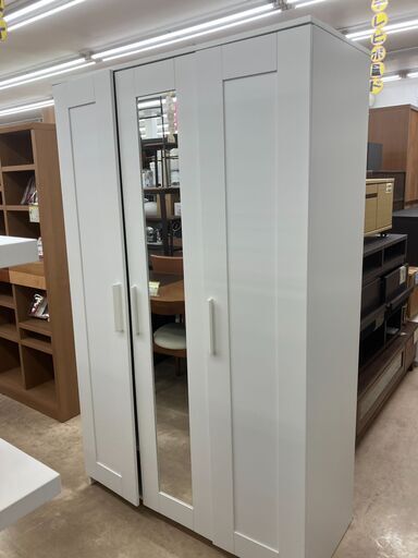 【値下げしました】IKEA イケア ワードローブ BRIMNES No.2009● ※現金、クレジット、スマホ決済対応
