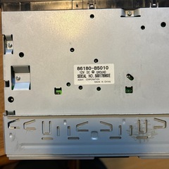 DAIHATSU CDレシーバー AM/FMラジオの画像