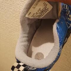 13.0 アシックスASICSスニーカー カーズ ブルー 13.0cm（中古）の画像