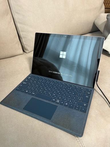 surface Pro 5 LTE, 8GB RAM, 256GB, 純正電源アダプタ, inateckケース付