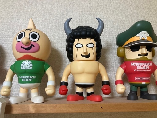 キン肉マン　ソフビフィギュア　7体詰合せ　メディコムトイ　パンソンワークス