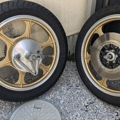 cb750four 6スポークキャストホイール 闇矢屋