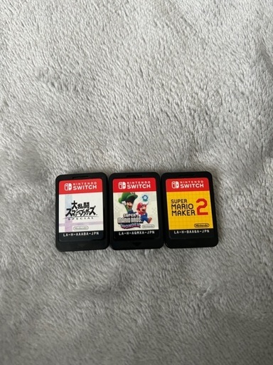 スイッチゲーム マリオ系3本セット　ソフトまとめ売り
