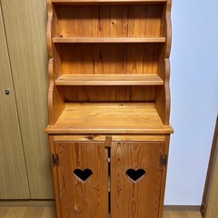 カントリー家具 カップボード 棚