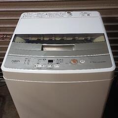 AQUAアクアAQW-S45J洗濯機4.5kg2021年製136
