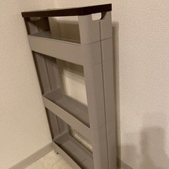 キャスター付　スマートワゴン　収納ラックの画像