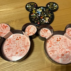 値引き　ディズニー　弁当箱　2段の画像