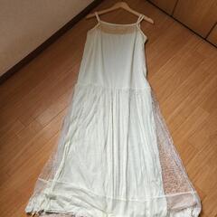 【値下げしました！！】n'Or　キャミソール　キャミワンピ　レース　ペチコート　L～LLサイズ　　の画像