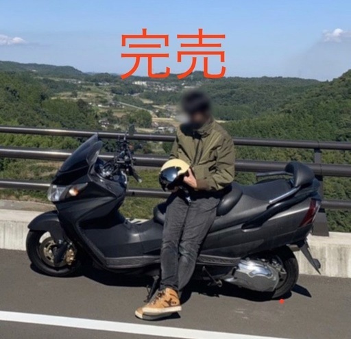 売れました。バイク ビックスクーター 250