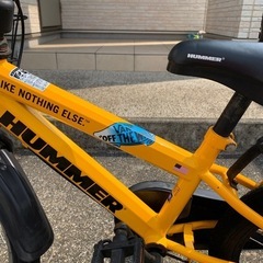 自転車　16インチ　ハマーの画像
