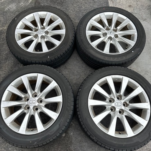 レクサス純正ホイール LEXUS ホイール 18インチ 溝あり