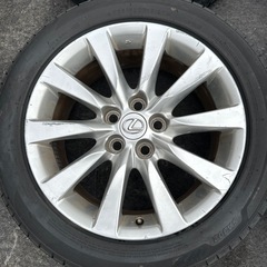 レクサス純正ホイール LEXUS ホイール 18インチ 溝ありの画像