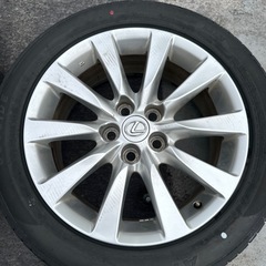 レクサス純正ホイール LEXUS ホイール 18インチ 溝ありの画像