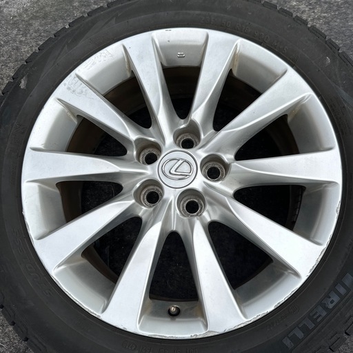 レクサス純正ホイール LEXUS ホイール 18インチ 溝あり