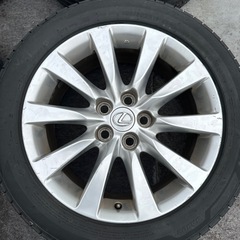 レクサス純正ホイール LEXUS ホイール 18インチ 溝ありの画像