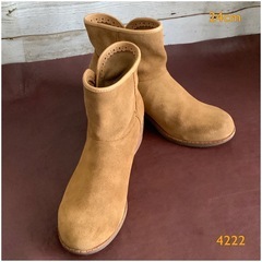 アグ【24㎝位】ショートブーツ☆クリーニングお手入れ済4222