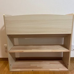 おもちゃ　収納ラック　本棚の画像