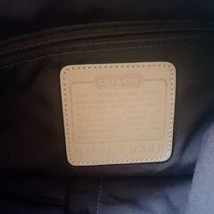 美品　コーチ　COACH ショルダーバック　シグネチャー　キャンバスの画像