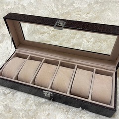時計収納box6個入りの画像