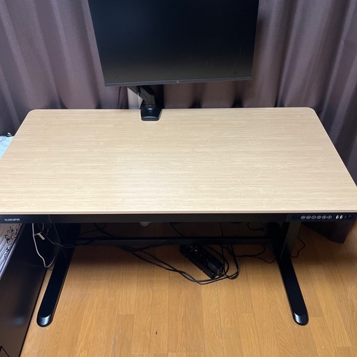 電動昇降デスク　flexispot