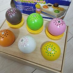 木製 アイスクリームショップの画像
