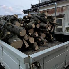 庄内町余目から薪　原木譲ります!